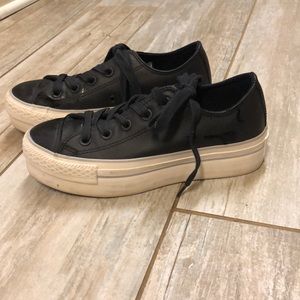 Converse platform sneakers